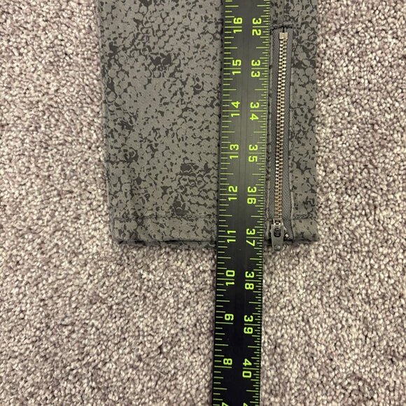 Banana Republic Womens Skinny Fit Pants Size 28 / 6 Gray Zip Hem Stretch NWT $79 - Picture 11 of 16